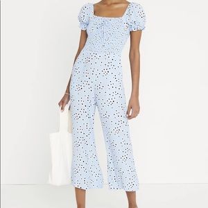 Faithful the Brand Della Blue Jumpsuit Size 8